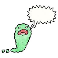 green cloud ghost cartoon N2