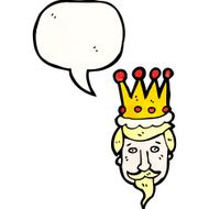 kings head cartoon N5