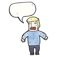 Cartoon Man Panicking N73