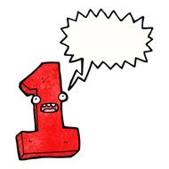 cartoon number one N7