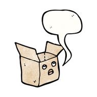 Cartoon Cardboard Box N11