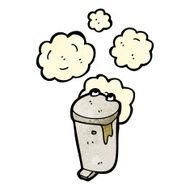 smelly old bin cartoon N5
