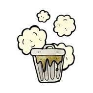 smelly old bin cartoon N7