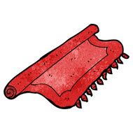 rolled carpet cartoon N2