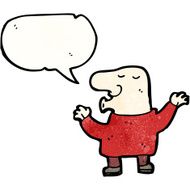 cartoon nosy man N2