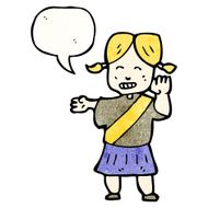 cartoon girl guide N6