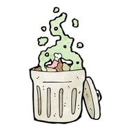 old garbage can cartoon N7