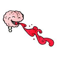 gross laughing brain cartoon N3