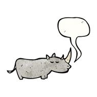 cartoon rhinoceros N5