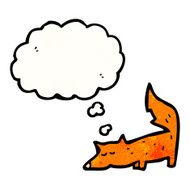 Cartoon little fox N45