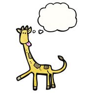 Cartoon Giraffe N42