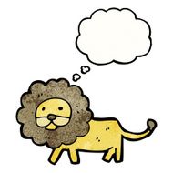 Cartoon Lion N127