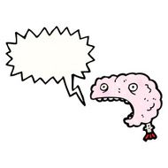 shouting brain cartoon N4