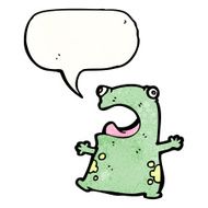 funny cartoon frog N9