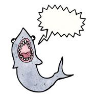 Cartoon Shark N77