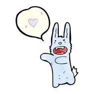 crazy vampire rabbit in love cartoon N2