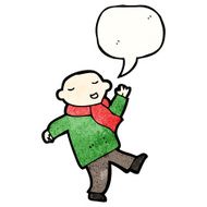 cartoon dancing bald man N4