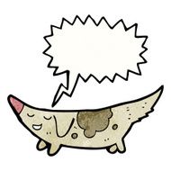 cartoon little dog N125