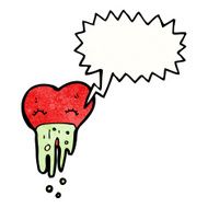 love sick heart cartoon N7