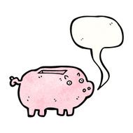 Cartoon Piggy Bank N13