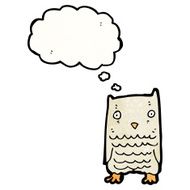 Cartoon Owl N181