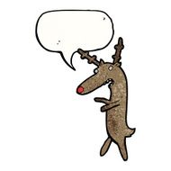cartoon funny reindeer N5