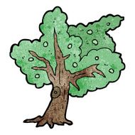 Cartoon Tree N214