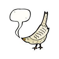 singing bird cartoon N16