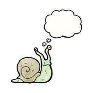 Cartoon Snail N119