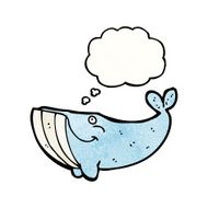 Cartoon Whale N100