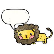 Cartoon Lion N128