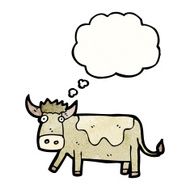 Cartoon Cow N103