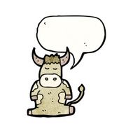 Cartoon Cow N105