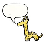 Cartoon Giraffe N43