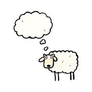 Cartoon Sheep N47