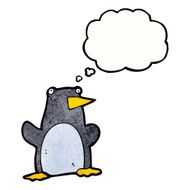 funny cartoon penguin N51