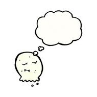 cute littel ghost cartoon N2
