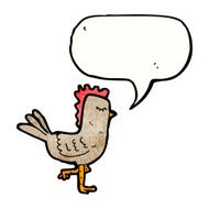 Cartoon Chicken N108