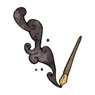 Cartoon Ink Pen N24