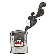 Cartoon Oil Drum N8