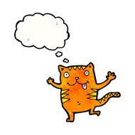 happy cartoon cat N11