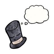 Cartoon Top Hat N21