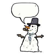 funny snowman cartoon N3