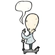egg head scientist cartoon N2