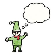 Cartoon Christmas Elf N110