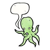 Cartoon Octopus N106