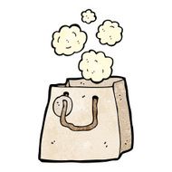 Paper Bag Cartoon N4