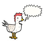 Cartoon Chicken N110
