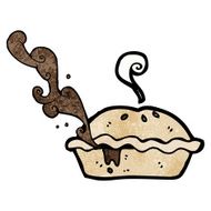 Cartoon Meat Pie N18