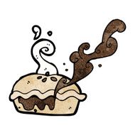 Cartoon Meat Pie N19